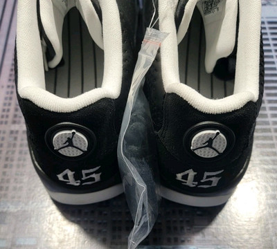 Nike Air Jordan 9 Retro Low Golf NRG Barons Black Mens Size 9