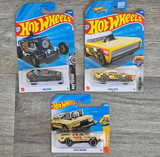 Hot Wheels Let's Race 3-Car Set Max Steel, Small Bloc, Cruise Bruiser Unopened