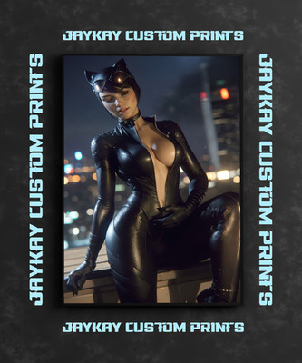 Catwoman Selina Kyle DC Universe Comics Poster Print - No Frame