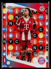 2021-22 Topps Chrome FC Bayern München Team Set Soccer Cards - Checklist Added 11