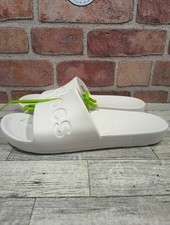 Crocs Slide Men's 5 / Women's 7 White Single Band Sandals 210088-100 NWT