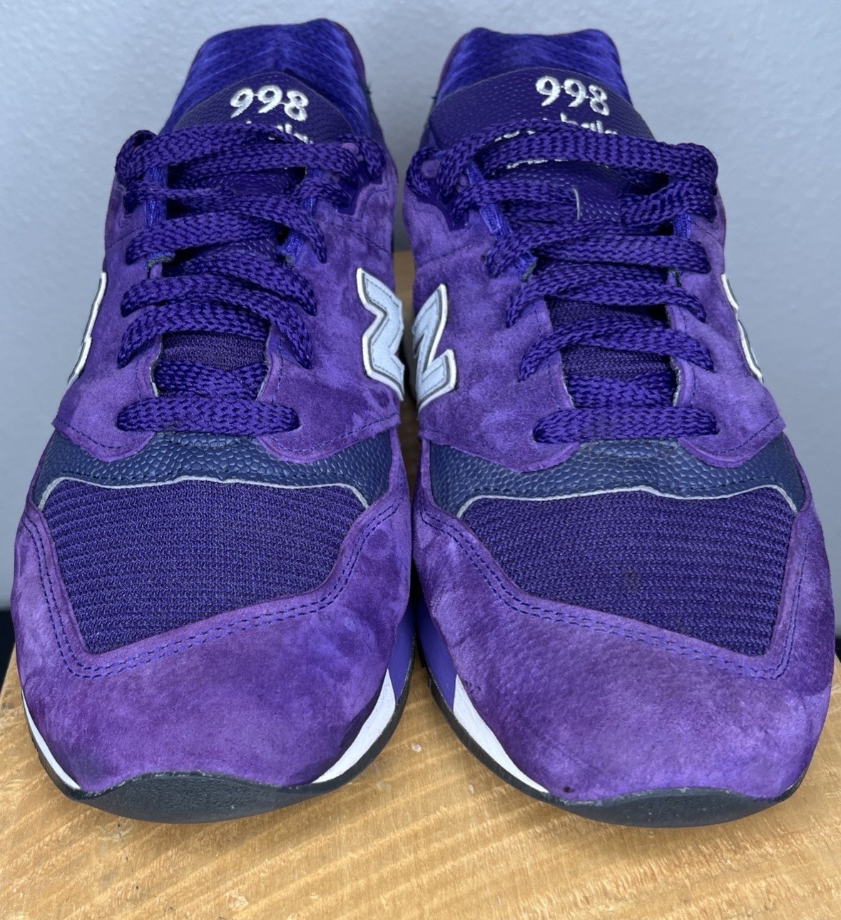 New Balance Teddy Santis 998 Plum/ Purple Size 10 Mens Made In USA thumbnail 3