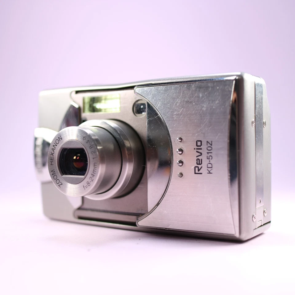 Konica Digital Camera Revio KD-510Z 5.0MP Silver Tested - Image 2 of 4