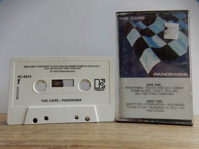 THE CARS PANORAMA MUSIK KASSETTE MC TAPE 1980 ELEKTRA RECORDS US IMPORT