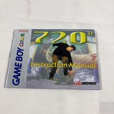 Nintendo Game Boy Color 720 Instruction Manual 1998