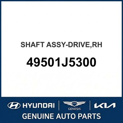 2018-2021 Kia Stinger Wellenbaugruppe-Antrieb OEM Neu 49501J5300