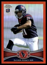 DeVier Posey 2012 Topps Chrome #114 Texans Insert ? SEE SCAN! FREE SHIPPING