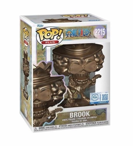 Funko Pop! One Piece 2215 Brook Bronze Funko Exclusive + Protector