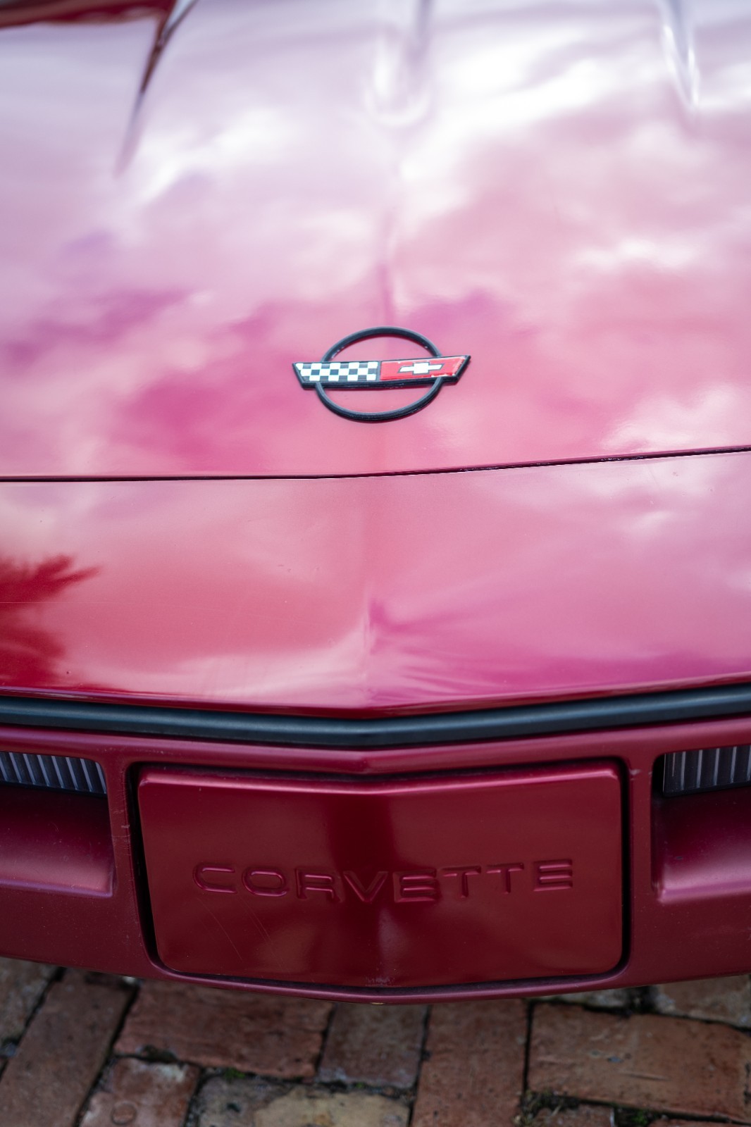 1989 Red Chevrolet Corvette   | C4 Corvette Photo 3