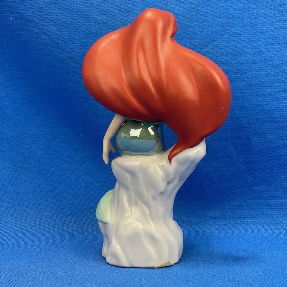 Figura Brillante Ariel De Sirenita De Colección Disney Cerámica - Envío Gratis Foto 3 de 4