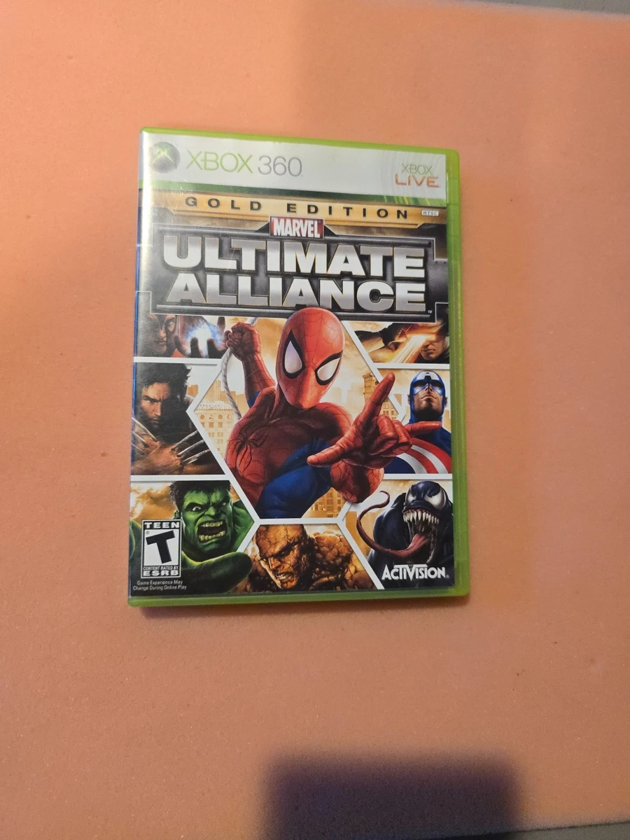 Marvel: Ultimate Alliance Microsoft Xbox 360 Video Games for sale