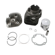 Kit de cilindro y cabeza de gran diámetro para scooter 56 mm 128 cc para Yamaha Bws 100 ejes Aerox