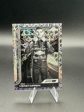 2025 Topps Chrome Formula 1 F1 Max Verstappen Portrait Black & White Lazer #1