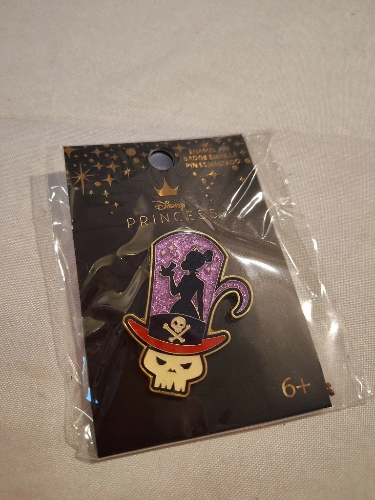 Loungefly Disney Princess & The Frog Glitter Silhouette Pin Tiana & Dr. Facilier