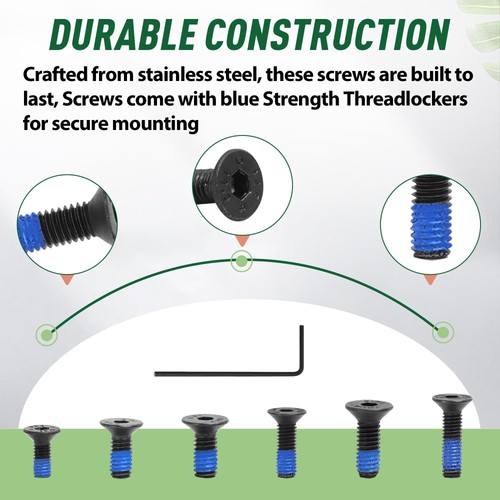 24 Pcs Screw Kit for Mounting RMSc/Holosun SCS/EPS Carry/407k/507k on... - 第 4/7 張圖片