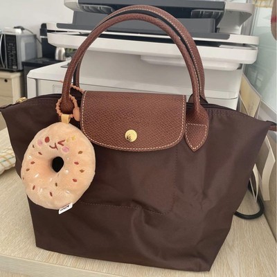 LONGCHAMP Le Pliage Handbag S Brown Nylon New From Japan | eBay