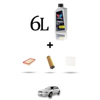 Hoffcar Wartungsset 3 Filter Und 6L ÖL FüR Volvo C70 I 2.4 20V Turbo 142Kw