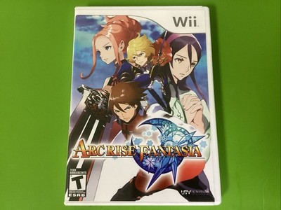 Arc Rise Fantasia - Nintendo Wii Cib Manual (Tested & Works)