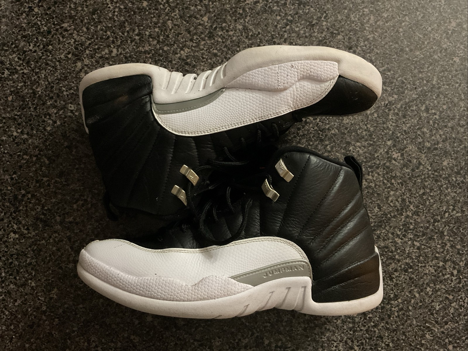 Nike Air Jordan 12 Retro Playoffs Black White Mens Sneakers CT8013-006