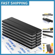 16-Piece Neodymium Magnet Set - Strong Adhesive Bars for Crafts  Power