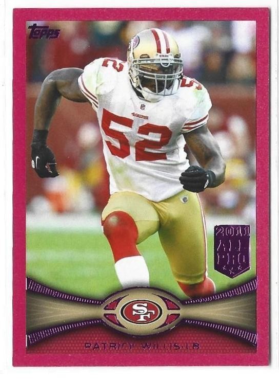 Patrick Willis 2012 Topps Pink #/399