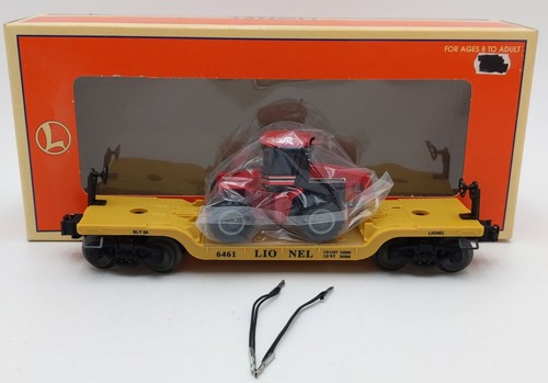Coche plano Lionel 6-16957 calibre O centro deprimido con estuche ERTL cargador 4x4 #6461 | Zustand: Used