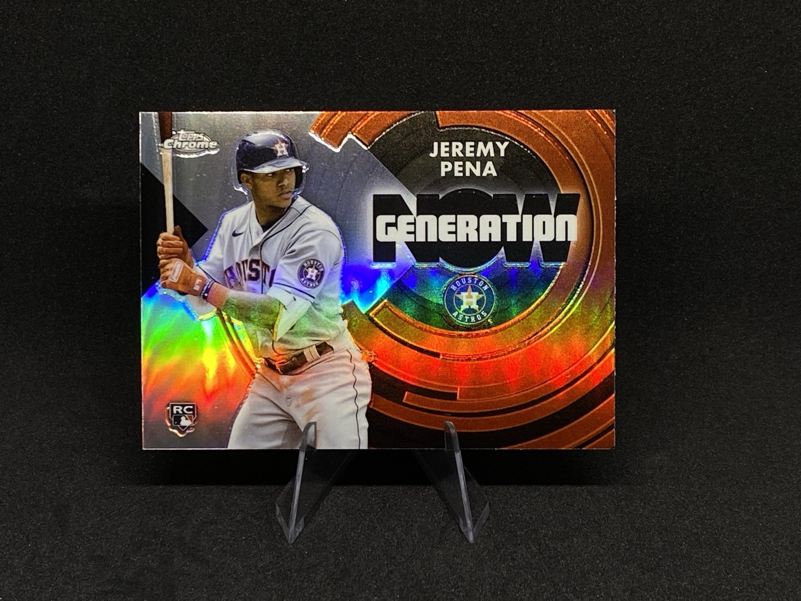2022 Topps Chrome Update Series Generation Now Chrome Jeremy Pena #GNC-10 (RC)