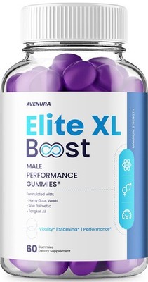 (1 Pack) Elite XL Boost Gummies for Men   Advanced Gummy Natural Blend Vitamins