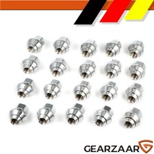 Radmuttern Kegelbund M12x1,5 SW19 Ersatz für Ford Mondeo Alufelgen 20Pcs Chrom