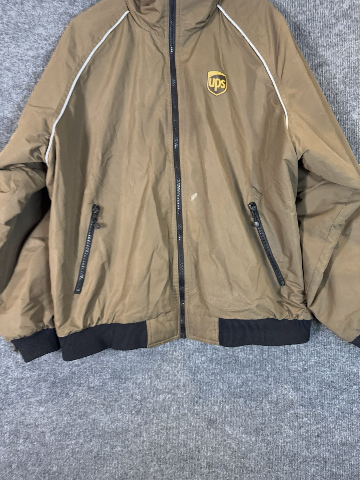 WearGuard Fullzip Basic Jacket Men Size Xl Brown - image 3