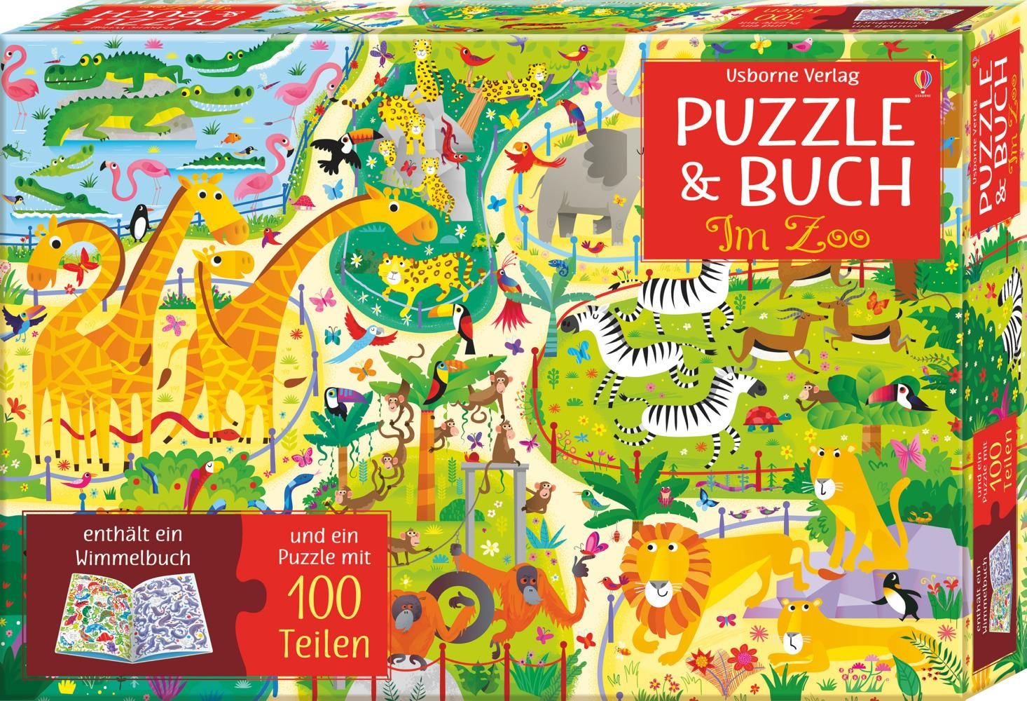Gareth Lucas ~ Puzzle & Buch: Im Zoo. 100 Teile - Bild 4