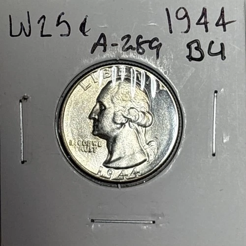 1944-P BU Washington Quarter, Item A-289