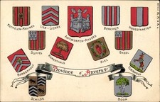 Präge Wappen Ak Liège Lüttich Wallonien, Provinzen Boom, Kiel, Berchem - 3903443