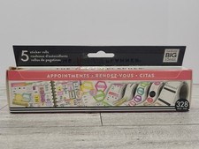 The Happy Planner - Appointments - 5 Sticker Rolls, 328 pcs