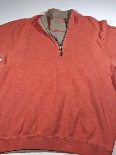 Tommy Bahama 1/4 Zip Pullover Men’s Size 2XL - Picture 7 of 13
