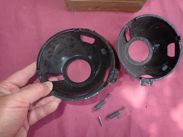 1966 Mercury headlight buckets, RH, NOS! C6MY-13008-A Monterey, Montclair - Image 3 of 4