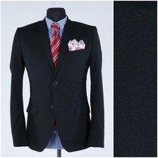 Mens Black H&M Blazer 36R UK Size Sport Coat Jacket