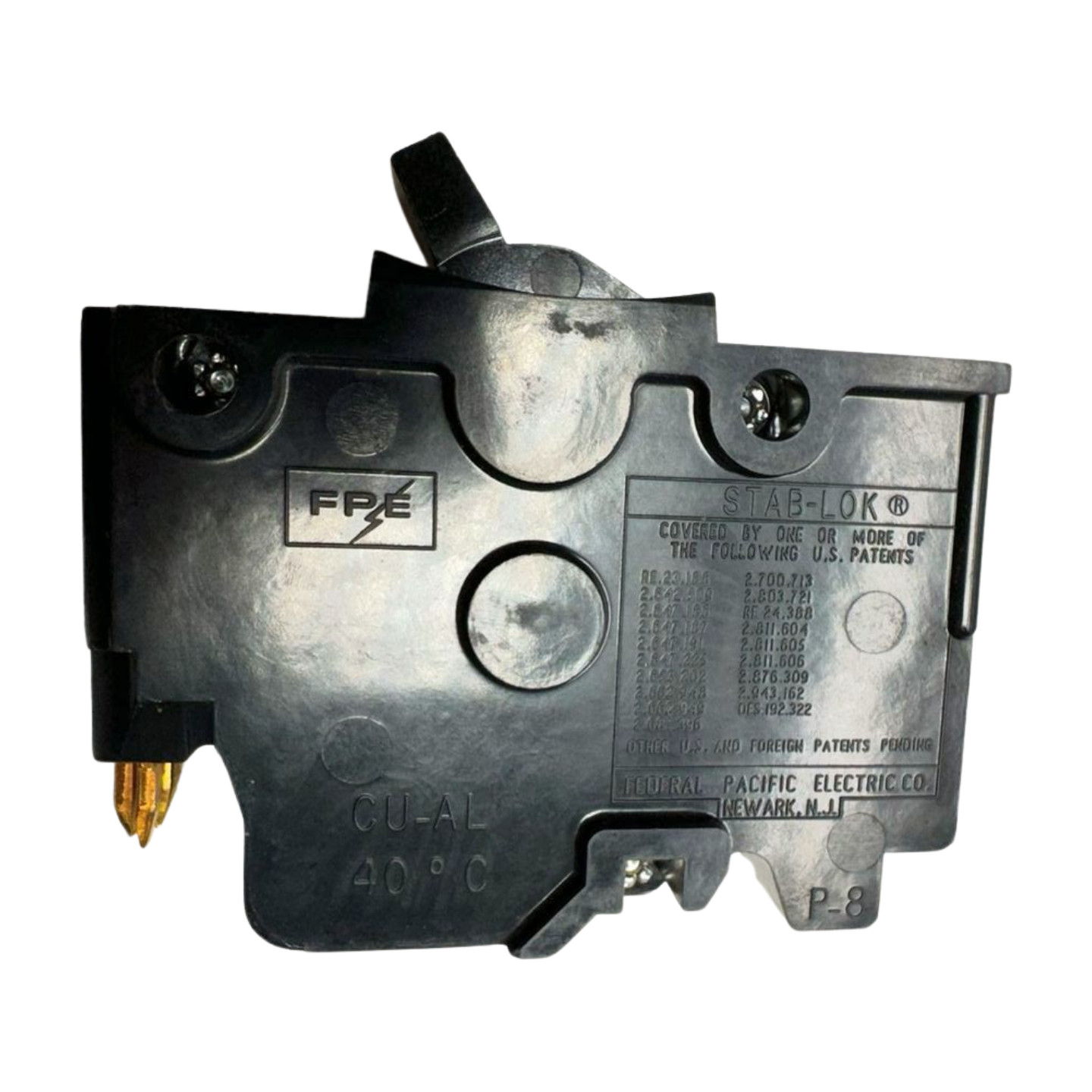 FPE NA150 Stab-Lok Circuit Breaker, 1-Pole, 50A, 120/240VAC, Type NA