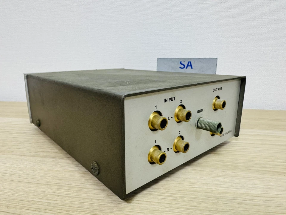 DENON AU-340 Step Up Transformer MC Cartuccia Japan Vintage Vedi Descrizione - Immagine 4 di 4