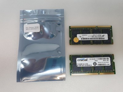 16GB Kit 2x8GB DDR3 1333 PC3-10600 SODIMM Laptop Arbeitsspeicher Micron Crucial Original
