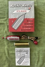 Crystal Rocket Radio   Restoration Hardware