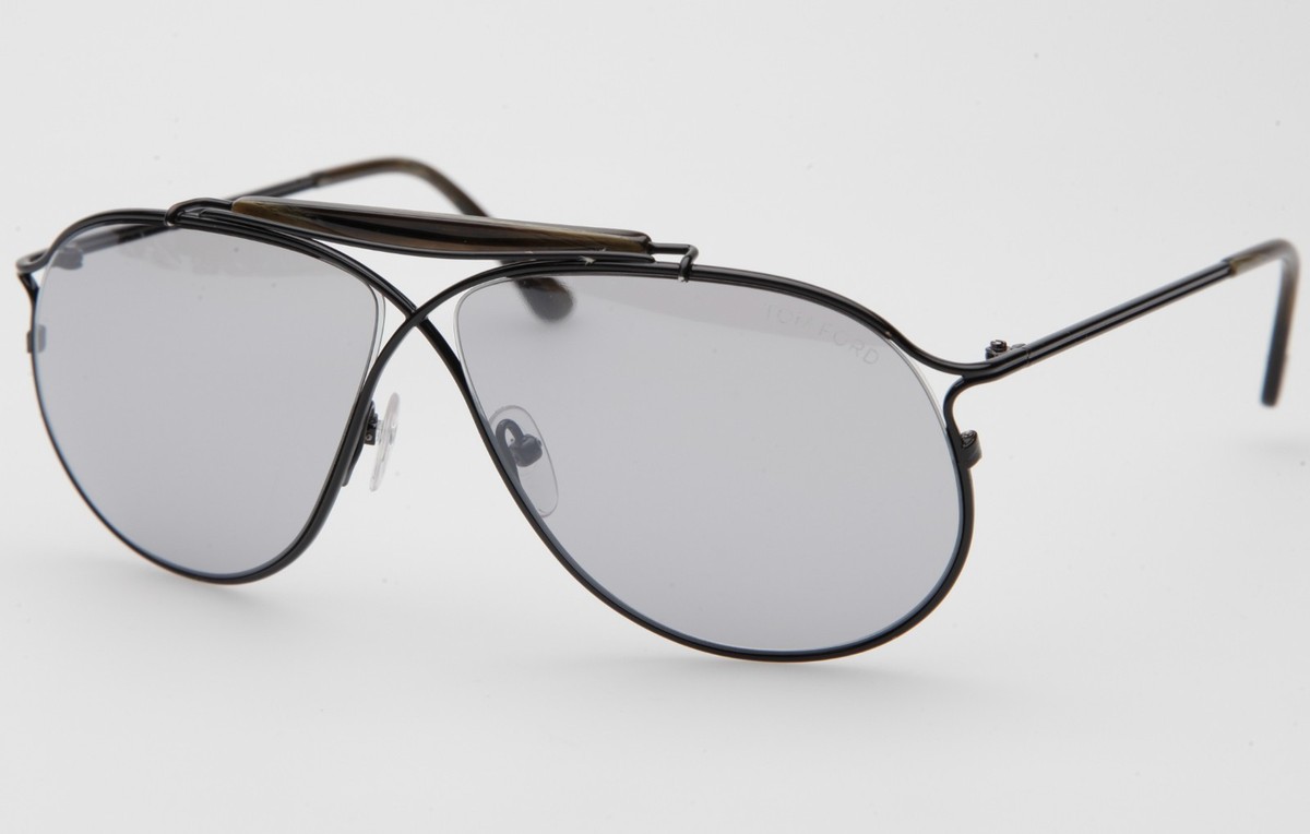 TOMです NEW TOM FORD TOM N.6 01C Black Sunglasses 61-11-135mm B48mm Italy