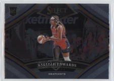 2024 Panini Select WNBA Snapshots Aaliyah Edwards #7 Rookie RC sc8