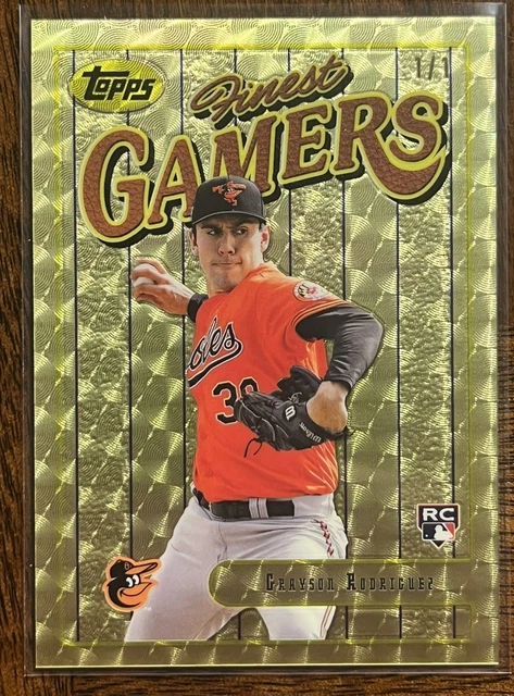 2023 Topps Finest Grayson Rodriguez Rookie RC Superfractor One Of One /1