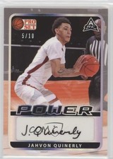 2021 Leaf Pro Set Power Base Silver Spectrum Foil 5/10 Jahvon Quinerly Auto 0c6