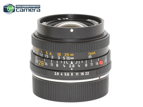 Leica Elmarit-R 28mm F/2.8 E48 Lens R-Only Late #357 *MINT in Box* - Picture 2 of 8