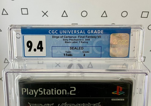 Final Fantasy VII / 7: Dirge of Cerberus Sealed - PS2 - CGC 9.4, A - Key Title - Picture 2 of 6