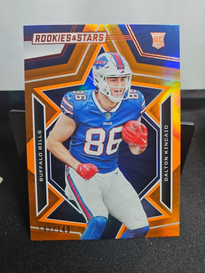 2023 Panini Rookies & Stars Dalton Kincaid Rc #125 Orange /149 Rookie Bills