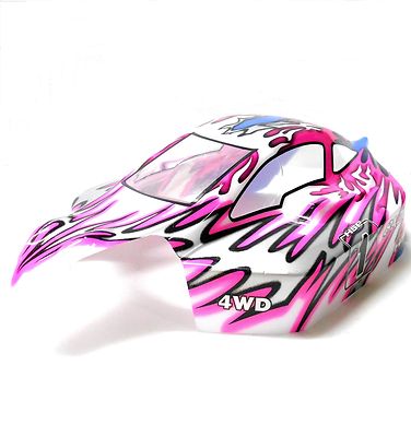 Bs905-007 1/10 échelle Nitro RC Buggy corps Shell couverture étroites peinte en jaune Bs905-007 1/10 échelle Nitro RC Buggy corps Shell couverture étroites peinte en jaune