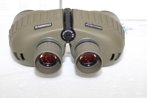 Steiner Military + Marine 10x50 Fernglas Binoculars Jagd Bundeswehr Oliv Tasche - Bild 5 von 6